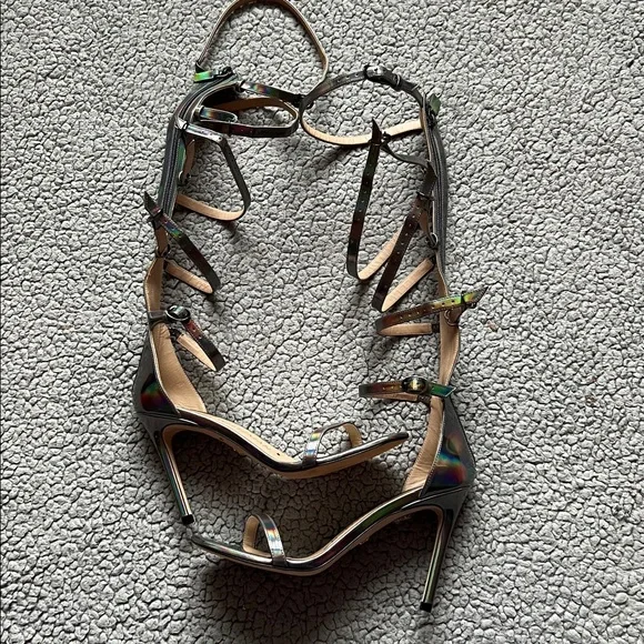 Stuart Weitzman Nudistcurve Gladiator 100 Sandal - Picture 6 of 10